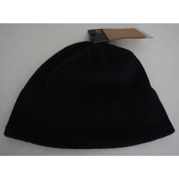 The North Face Unisex O/S Black Bones Recycled Beanie w/Interior Fleece Ear Band - Picture 2 of 4